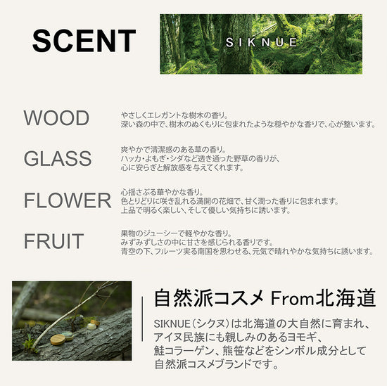 SIKNUE シクヌ アロマ リップクリーム&ハンドクリーム